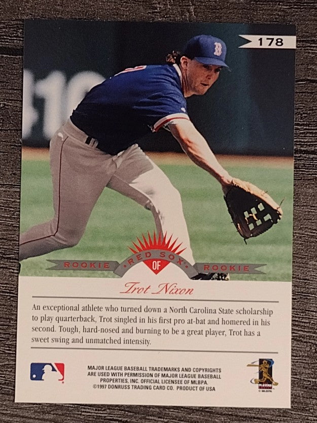 1997 Leaf #178 Trot Nixon
