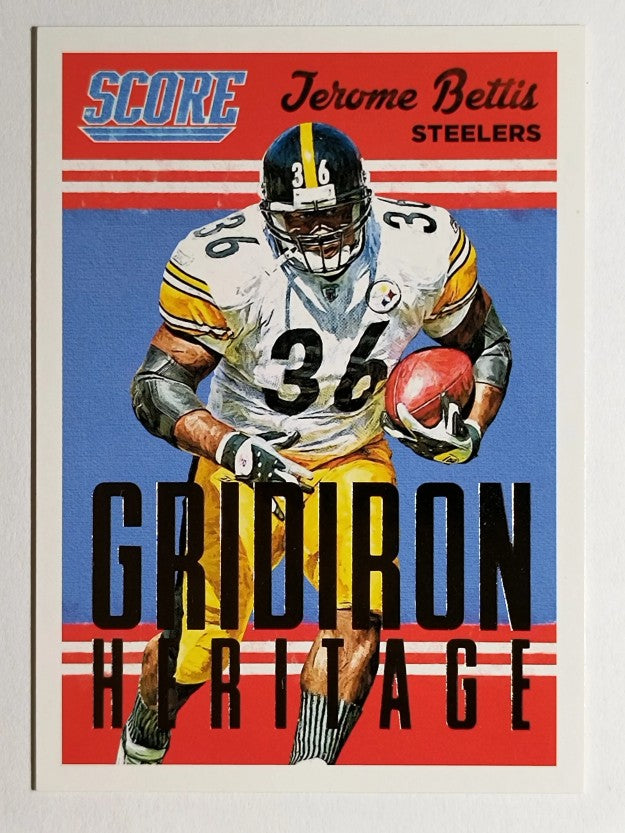 2015 Score Gridiron Heritage #21 Jerome Bettis