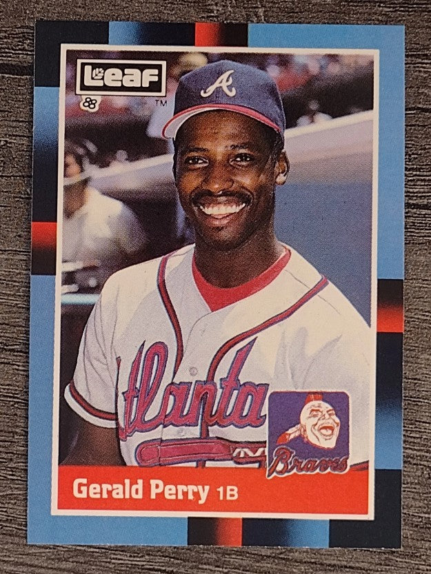 1988 Leaf/Donruss #216 Gerald Perry