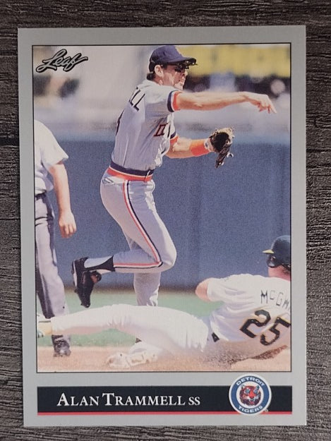 1992 Leaf #172 Alan Trammell