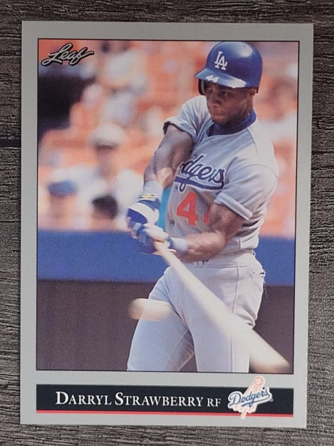 1992 Leaf #29 Darryl Strawberry