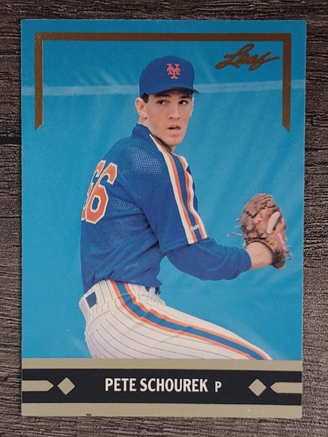 1991 Leaf Gold Rookies #BC15 Pete Schourek