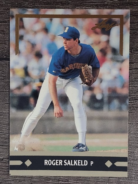 1991 Leaf Gold Rookies #BC19 Roger Salkeld