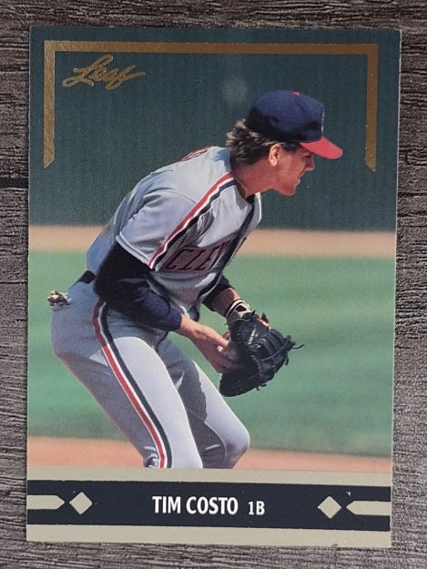 1991 Leaf Gold Rookies #BC18 Tim Costo