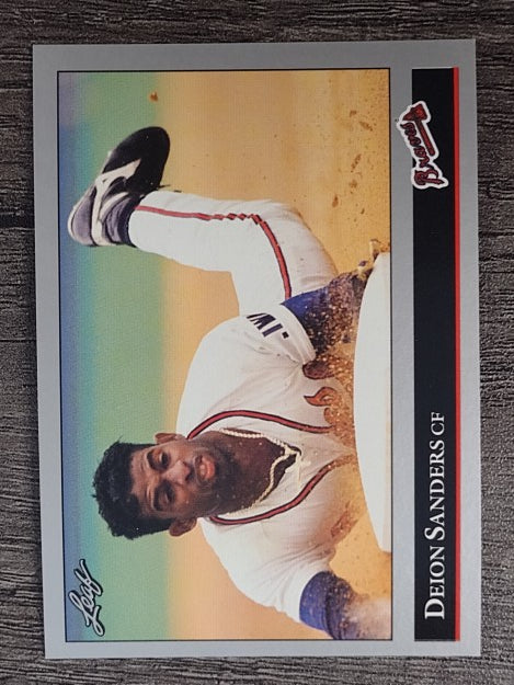 1992 Leaf #448 Deion Sanders