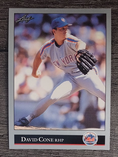 1992 Leaf #92 David Cone