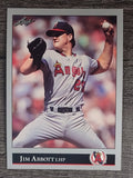 1992 Leaf #1 Jim Abbott