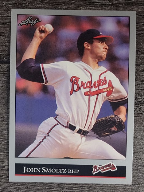 1992 Leaf #191 John Smoltz
