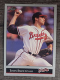 1992 Leaf #191 John Smoltz