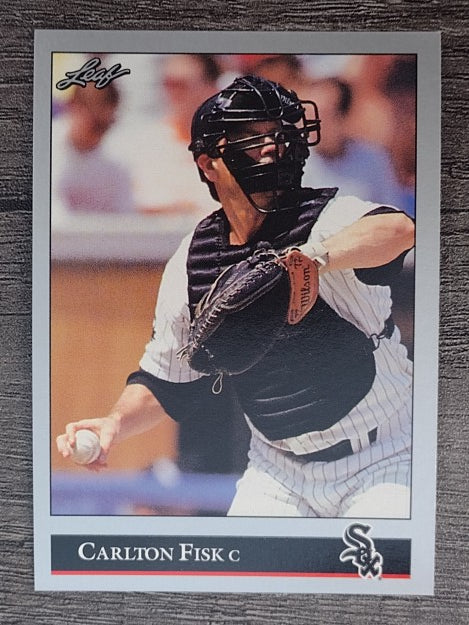 1992 Leaf #303 Carlton Fisk