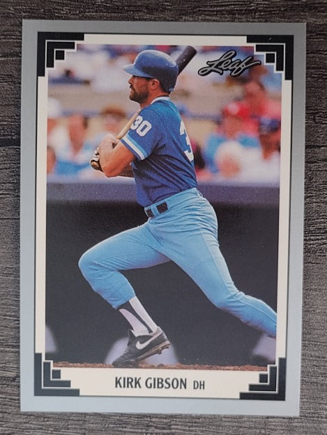1991 Leaf #249 Kirk Gibson