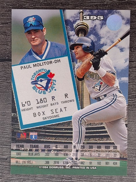 1994 Leaf #395 Paul Molitor