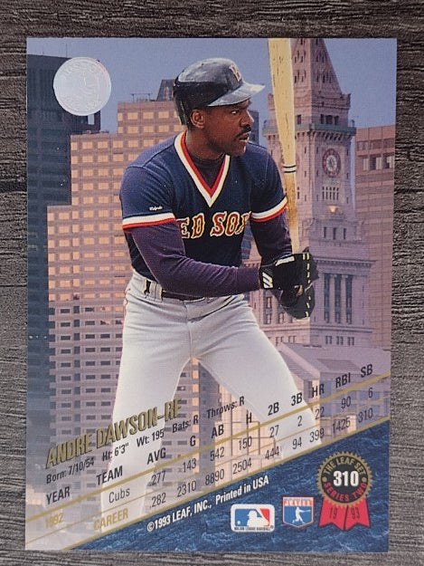 1993 Leaf #310 Andre Dawson