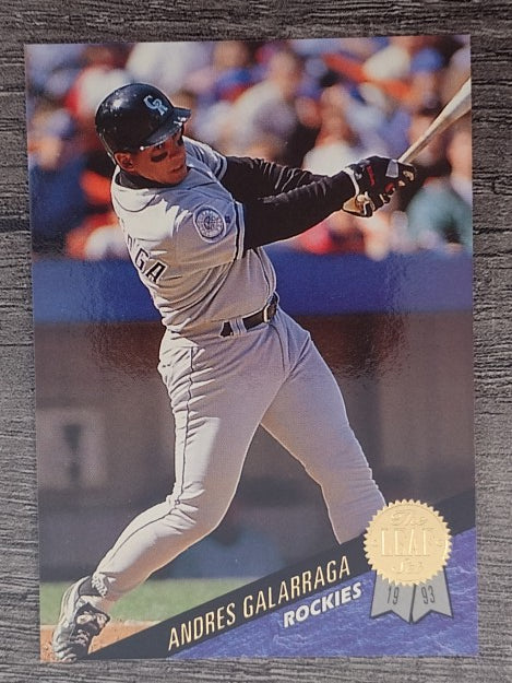 1993 Leaf #322 Andres Galarraga