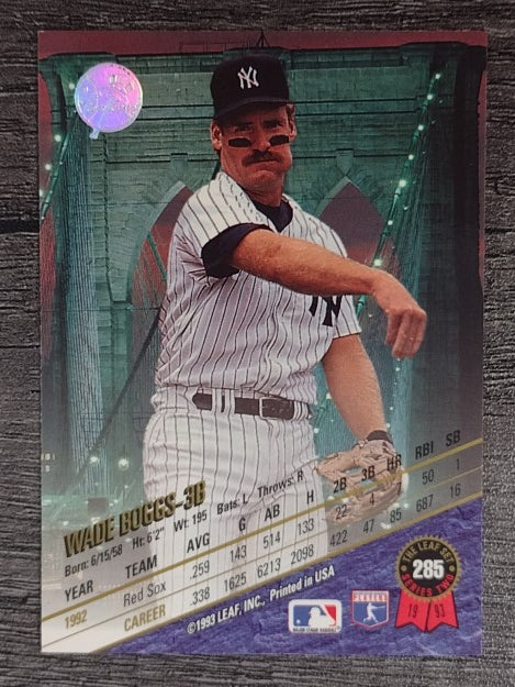 1993 Leaf #285 Wade Boggs