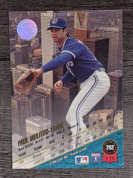 1993 Leaf #262 Paul Molitor