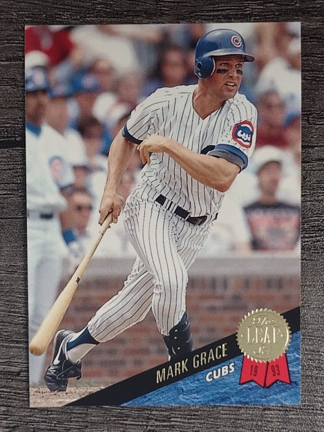 1993 Leaf #198 Mark Grace