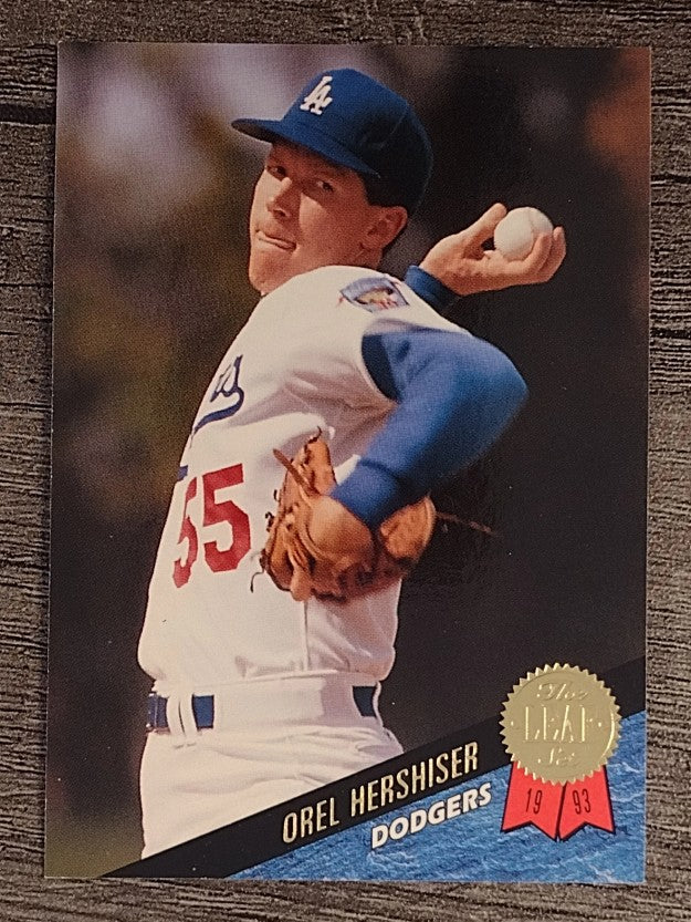 1993 Leaf #53 Orel Hershiser