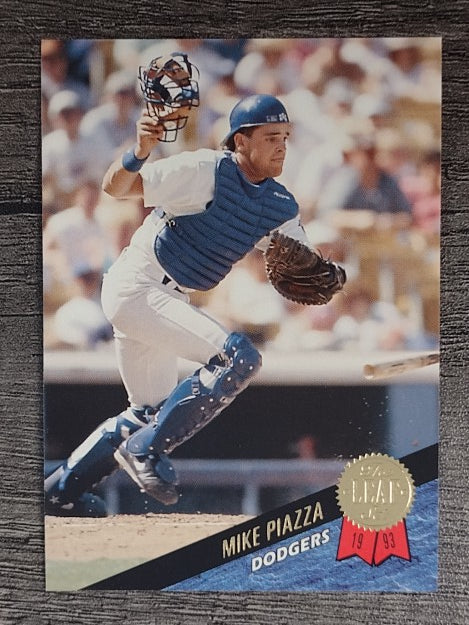 1993 Leaf #35 Mike Piazza