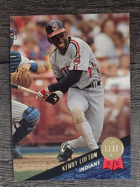 1993 Leaf #40 Kenny Lofton