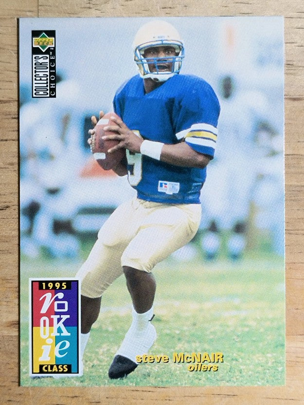 1995 Collector's Choice #3 Steve McNair RC