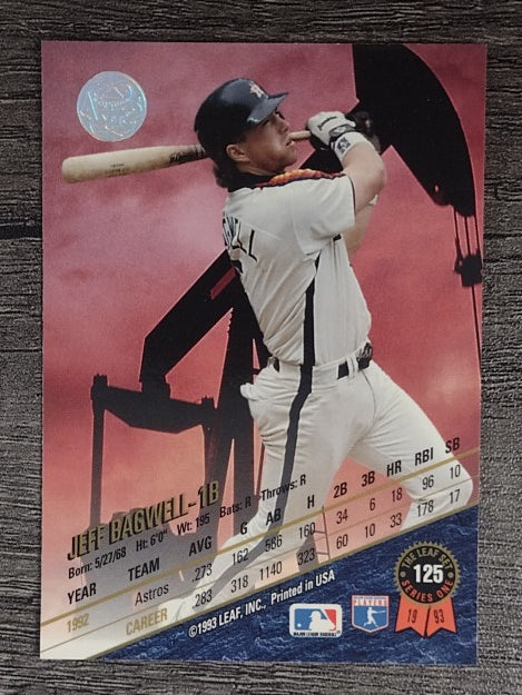 1993 Leaf #125 Jeff Bagwell