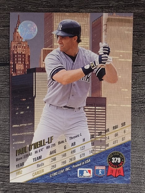 1993 Leaf #379 Paul O'Neill