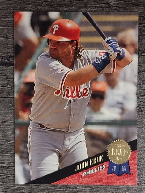 1993 Leaf #366 John Kruk