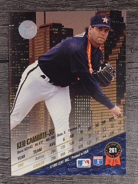 1993 Leaf #261 Ken Caminiti
