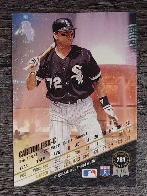 1993 Leaf #284 Carlton Fisk