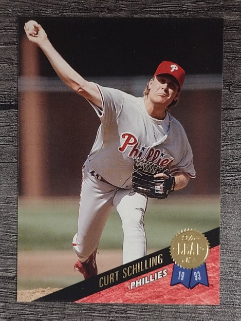 1993 Leaf #4 Curt Schilling