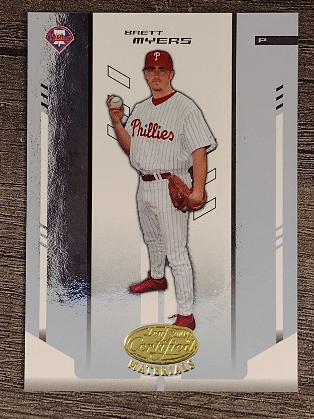 2004 Leaf Certified Materials #27 Brett Myers