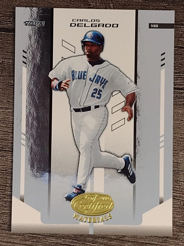 2004 Leaf Certified Materials #37 Carlos Delgado