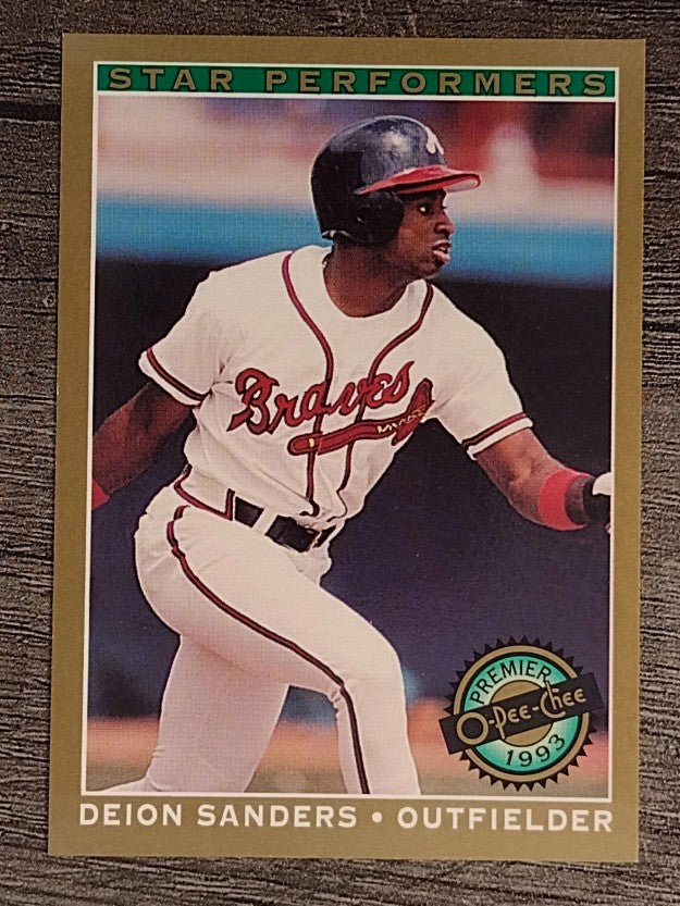 1993 O-Pee-Chee Premier Star Performers #10 Deion Sanders