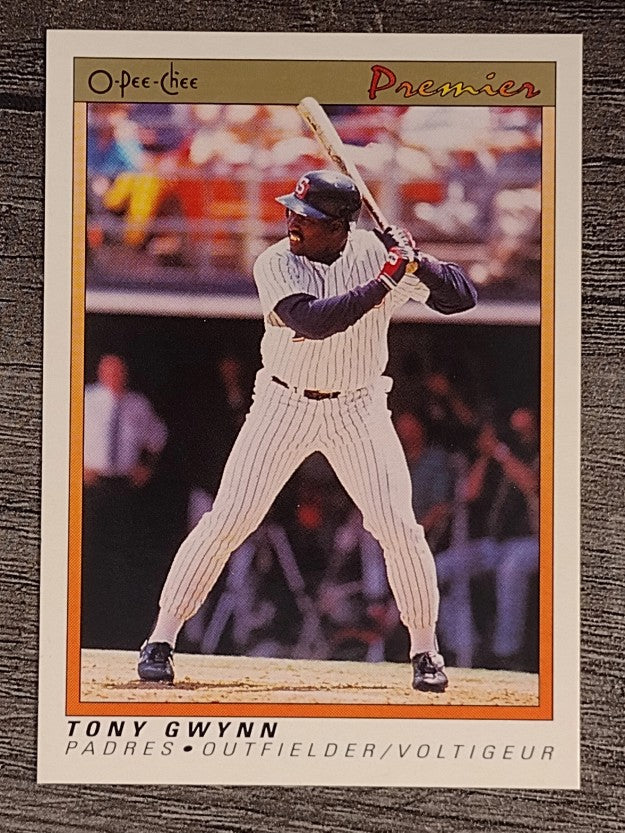 1991 O-Pee-Chee Premier #59 Tony Gwynn