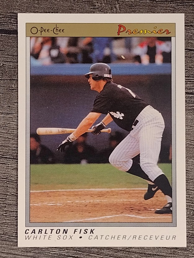 1991 O-Pee-Chee Premier #45 Carlton Fisk