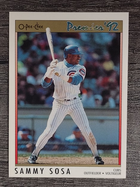 1992 O-Pee-Chee Premier #120 Sammy Sosa