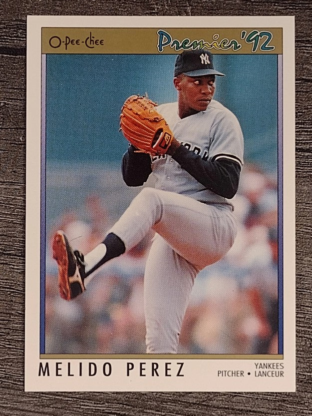 1992 O-Pee-Chee Premier #10 Melido Perez