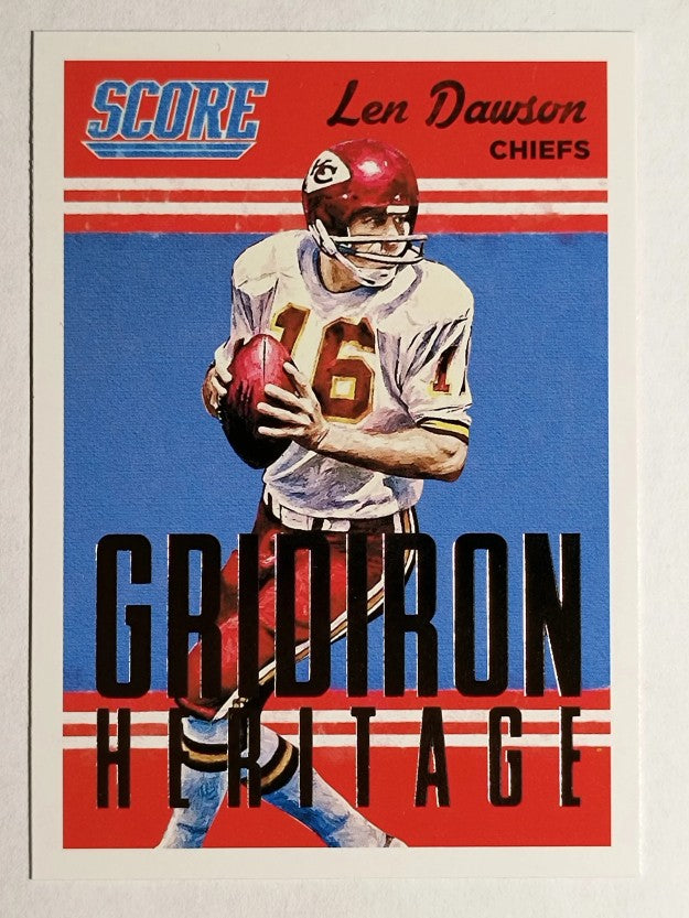 2015 Score Gridiron Heritage #13 Len Dawson