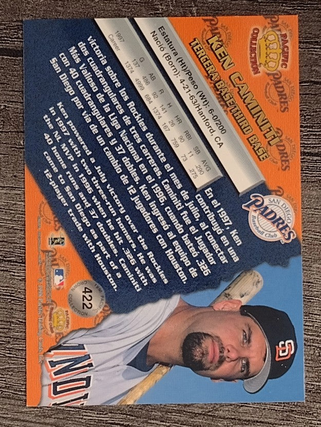 1998 Pacific #422 Ken Caminiti