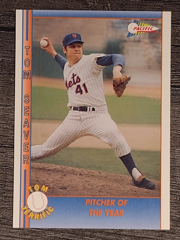 1992 Pacific Seaver #16 Tom Seaver/Pitcher of the Year