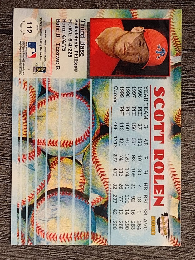 2000 Revolution #112 Scott Rolen