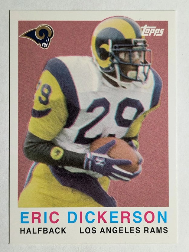 2008 Topps Turn Back the Clock #5 Eric Dickerson S