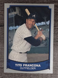 1989 Pacific Legends II #133 Tito Francona