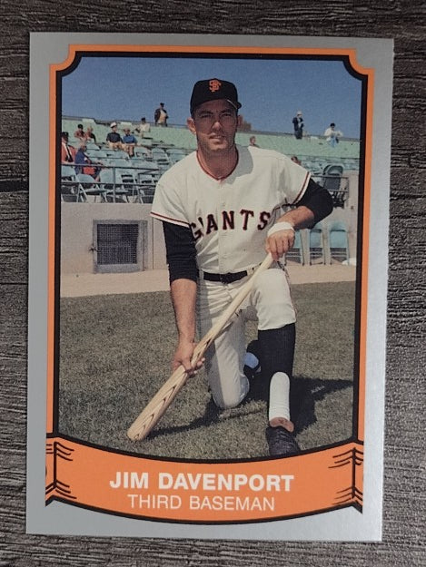 1989 Pacific Legends II #118 Jim Davenport