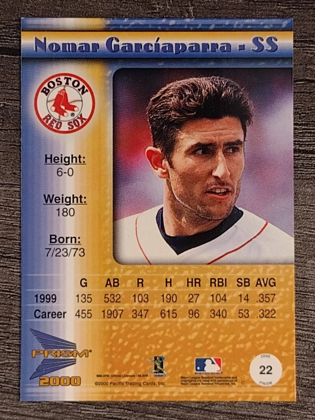 2000 Pacific Prism #22 Nomar Garciaparra