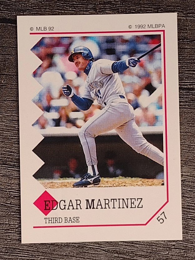 1992 Panini Stickers #57 Edgar Martinez