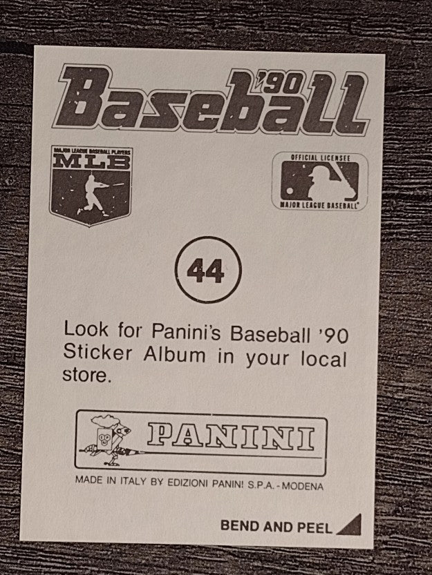 1990 Panini Stickers #44 Carlton Fisk