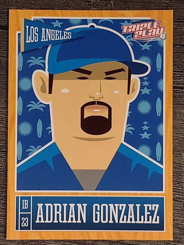 2013 Triple Play #40 Adrian Gonzalez
