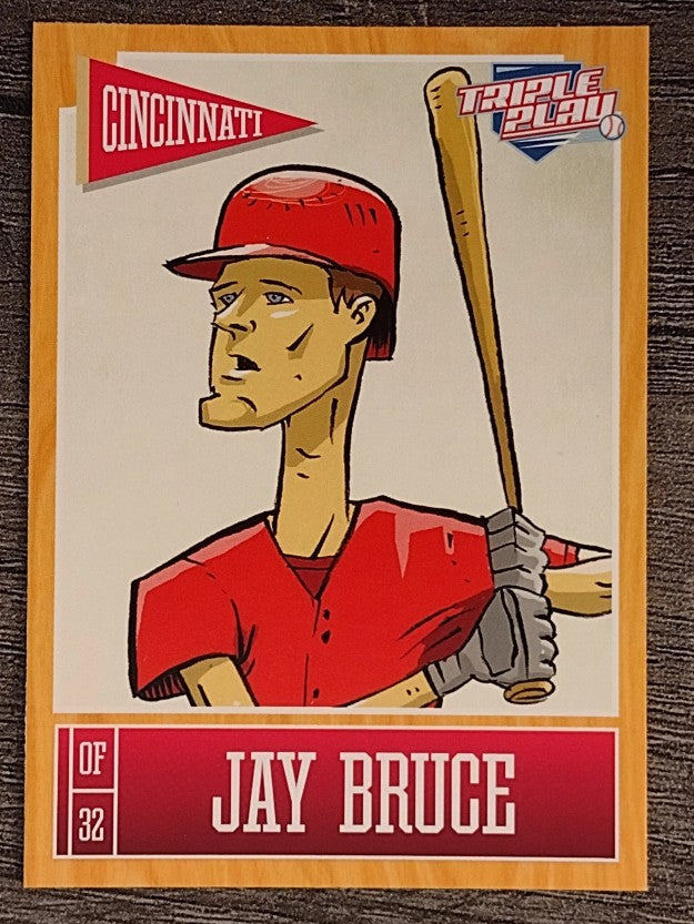 2013 Triple Play #20 Jay Bruce